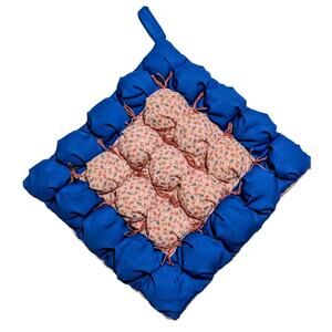 Handmade Puffy Quilted Potholder NWOT
